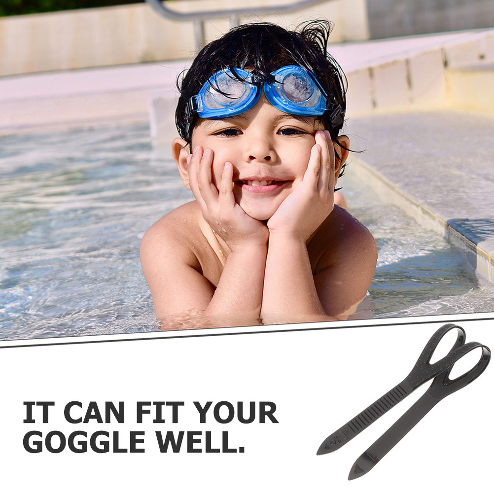 Goggles Swim - 3pcs Silicone Swimming Goggles Straps –