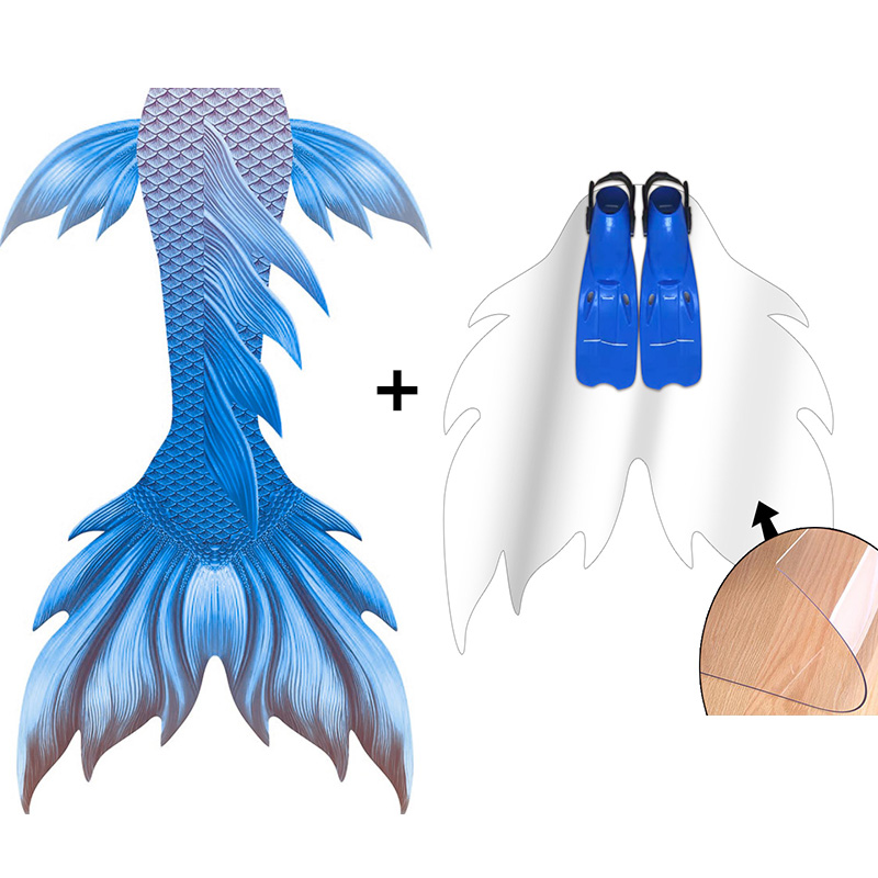 New Design Blue Colour SKins T - Swim Fins review and price