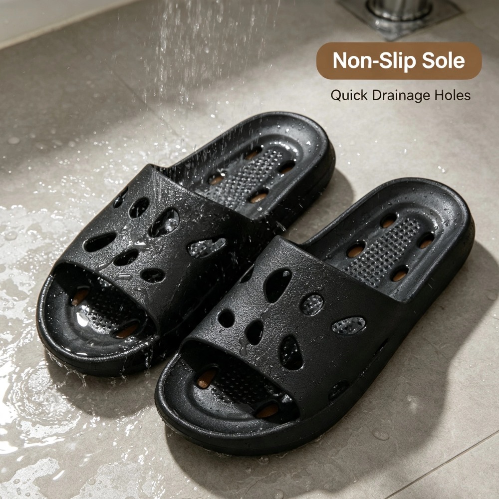 EVA Shower Slippers for Men No - Flippers Swimming review and price