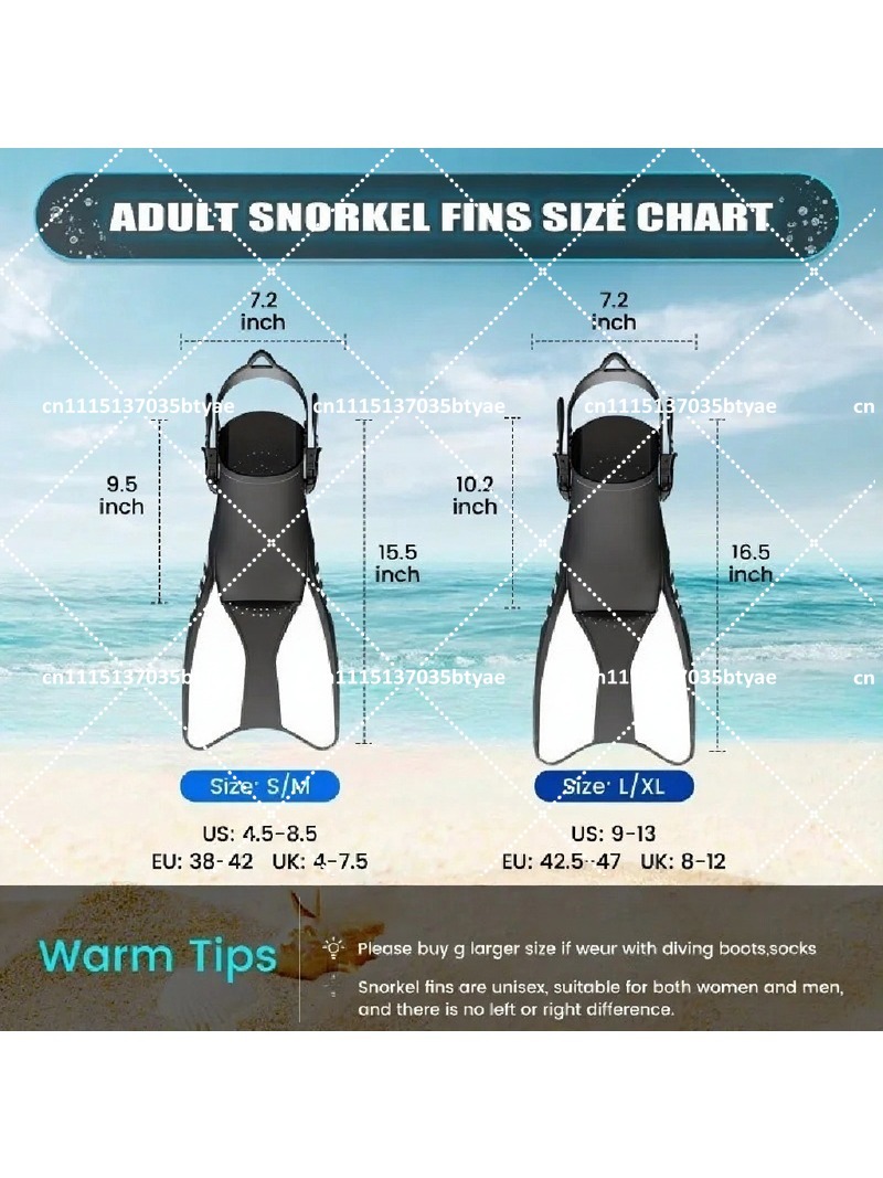 Adjustable Lace-Up Professiona - Swim Fins review and price