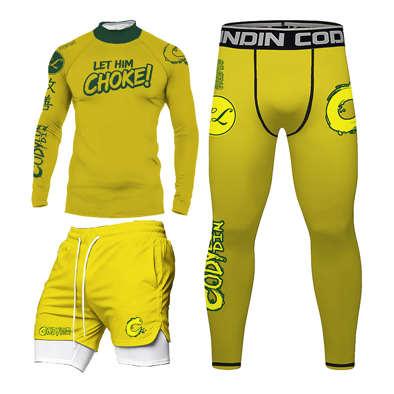 Men BJJ Rashguard Set No Gi Br - Rash Guard review and price