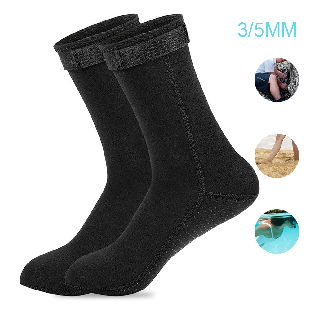 5mm Neoprene Socks 3mm Wetsuit - Flippers Swimming review and price
