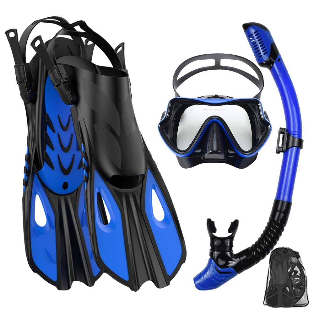 Snorkeling Set Diving Mask & S - Swim Fins review and price