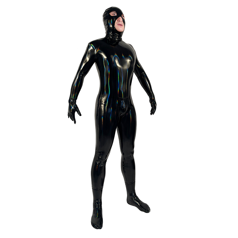 Mens Sexy PVC Leather Catsuit  - Wetsuit Men review and price